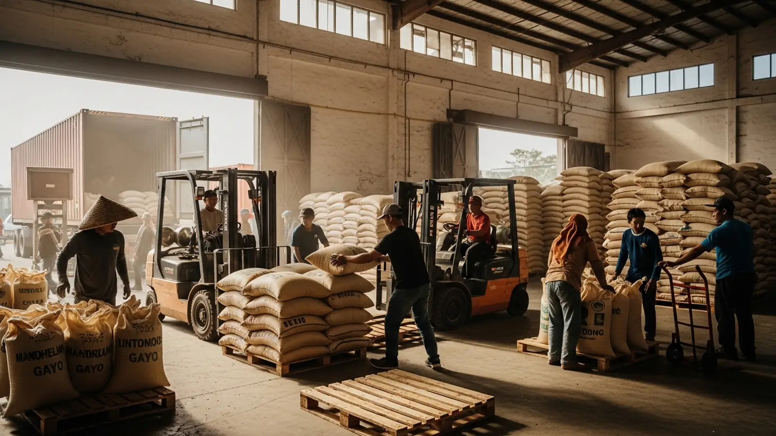 Indonesian Coffee Export — a B2B coffee export house